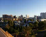 Looking South From the Sahara Parking Garage Roof